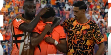 Three Netherlands players were subjected to racist abuse online after missing penalties in their team’s World Cup shootout defeat to Morocco.