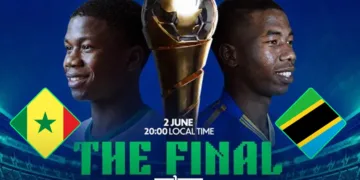 Senegal face Tanzania tonight at Moulay El Hassan Stadium in the final of the CAF U-17 Africa Cup of Nations Morocco 2026.