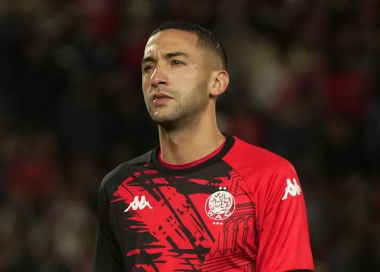 Wydad Confirms Successful Surgery for Hakim Ziyech