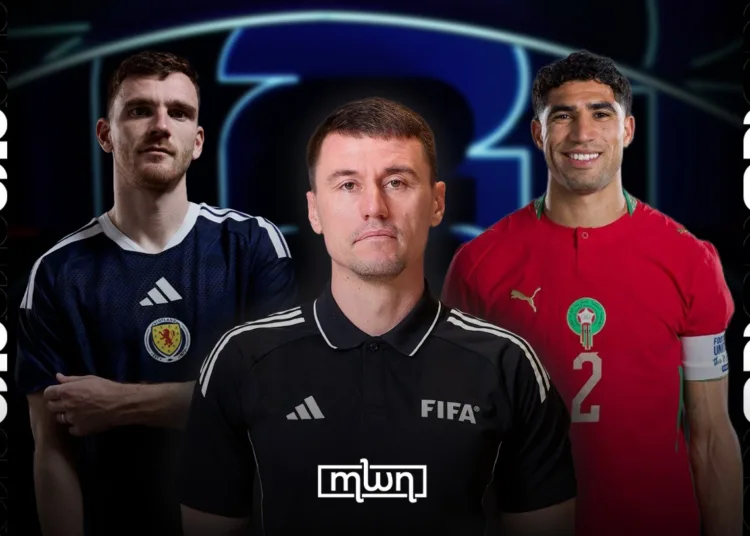 FIFA has officially appointed Uzbek referee Ilgiz Tantashev to take charge of Morocco's upcoming 2026 FIFA World Cup group-stage match against Scotland.