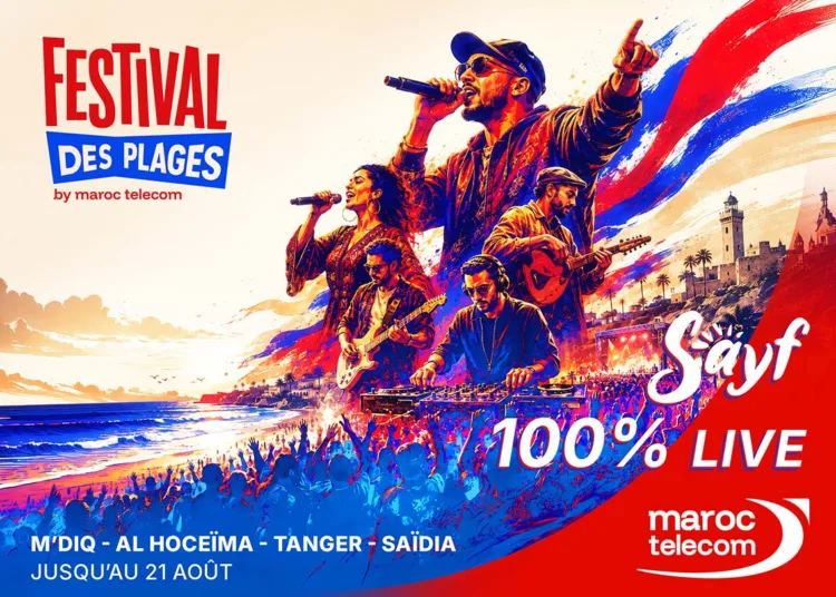 Maroc Telecom Launches 22nd Beach Festival with 60 Free Concerts