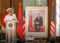 Rear Admiral Mohamed Tahin, Inspector of the Royal Moroccan Navy.