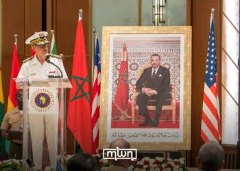 Rear Admiral Mohamed Tahin, Inspector of the Royal Moroccan Navy.