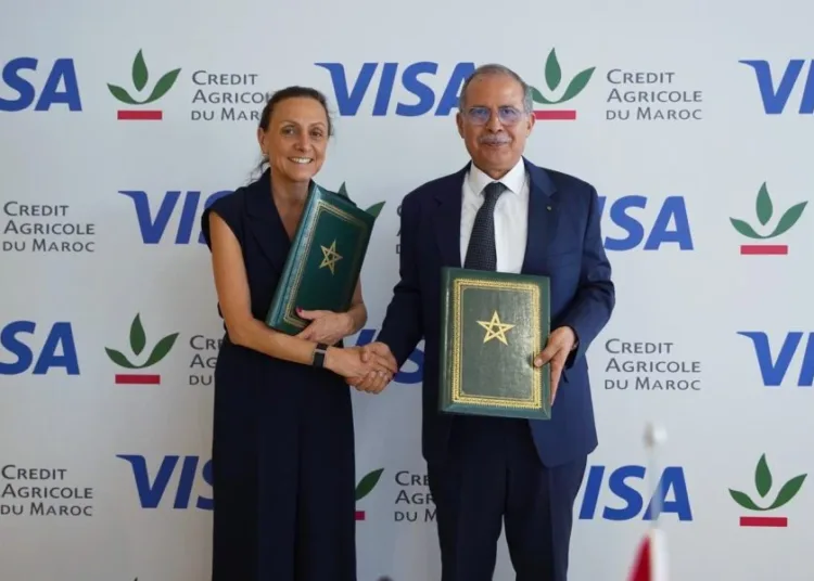 The agreement was signed by Mohammed Fikrat, chairman of CAM’s management board, and Leila Serhan, senior vice president and group country manager for North Africa, the Levant, and Pakistan at Visa.