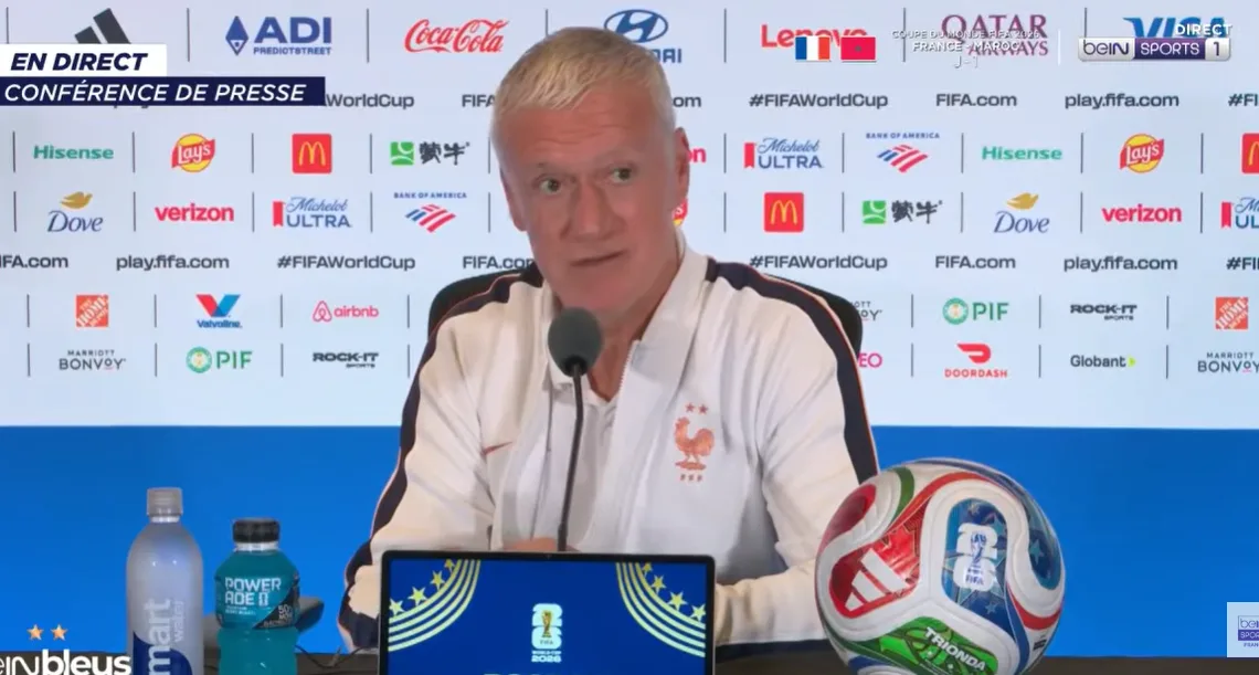 France’s Deschamps on Morocco: They Are Not in the World Cup by Accident