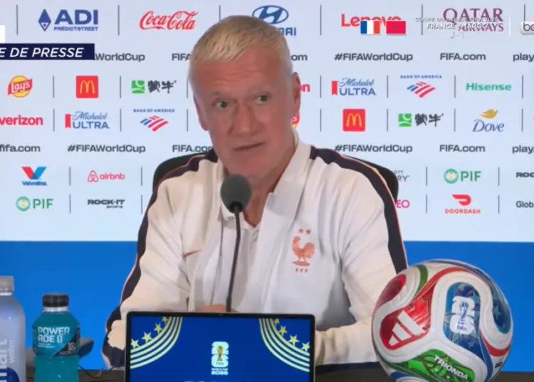 France’s Deschamps on Morocco: They Are Not in the World Cup by Accident