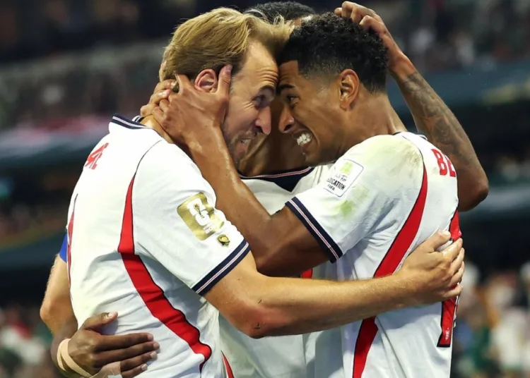 England Records Lowest Possession Rate in World Cup Battle Against Mexico