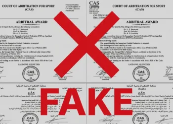 A document circulating on social media claiming that the Court of Arbitration for Sport (CAS) has stripped Morocco of the 2025 Africa Cup of Nations title and awarded it to Senegal is false.