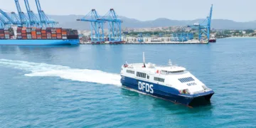 Gibraltar’s government announced last week the end of its ferry service to Morocco, operated by DFDS, formerly FRS.
