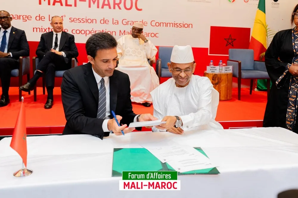 CGEM President Mehdi Tazi led the Moroccan business delegation, which brought together companies from several key sectors.