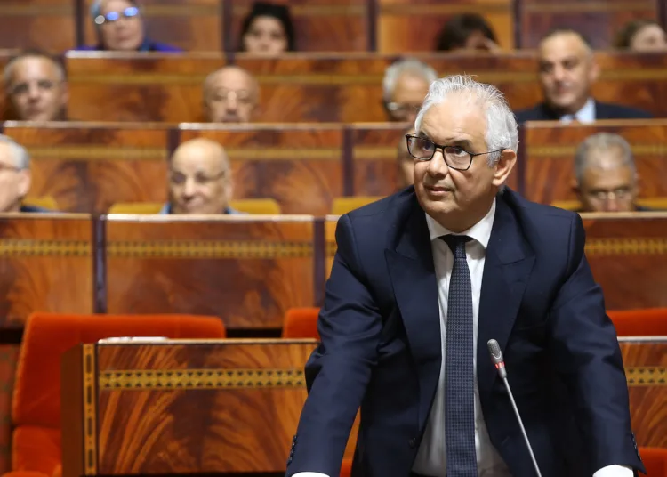 Minister of Equipment and Water Nizar Baraka.