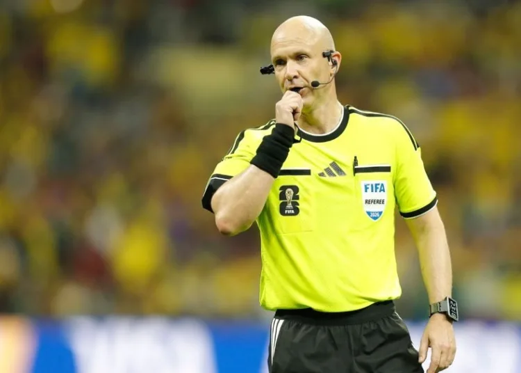 Anthony Taylor to Referee Spain vs Portugal Clash