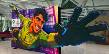 Beyond the fan zones, the office has introduced experiential activations “in the colors of the Atlas Lions” across airport terminals.