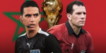 Before Moroccan referees became a regular presence on football’s biggest stages, one man had already broken a historic barrier.