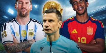Slavko Vincic will take charge of the 2026 FIFA World Cup final between Argentina and Spain.