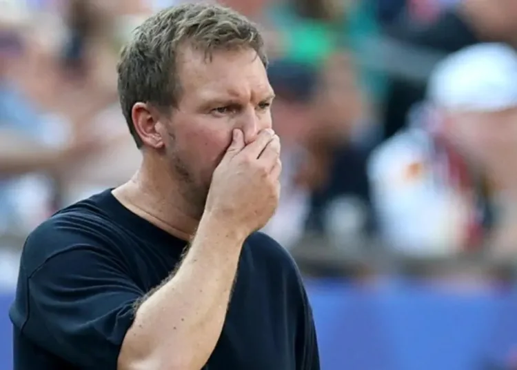 German Football Association Considering Two Options for Julian Nagelsman: Dismissal or resignation