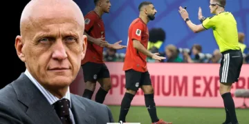 FIFA’s chief refereeing officer, Pierluigi Collina, defended the officials in the Egypt-Argentina match, emphasizing that referees operate independently and are not subject to any external influence.  