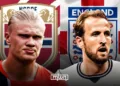 Haaland Kane england norway