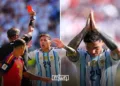 Enzo Fernández red card