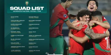 Morocco Unveils U20 Squad for 42nd COTIF Tournament in Spain
