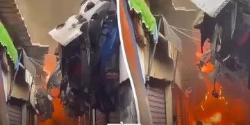 Casablanca Fire Destroys 15 Stores at Kriaa Market