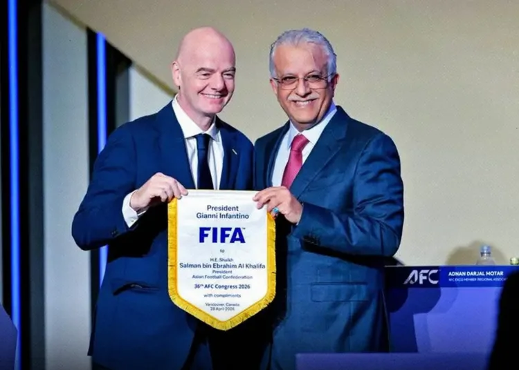 Asian Football Confederation President Sheikh Salman bin Ibrahim Al Khalifa has also criticized FIFA's handling of its proposal to sell ownership stakes in the FIFA World Cup to private investors, arguing that the governing body failed to consult continental confederations before advancing the plan.