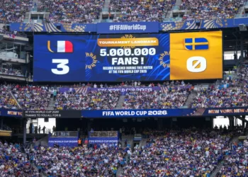 The 2026 FIFA World Cup has officially surpassed the five million attendance mark.
