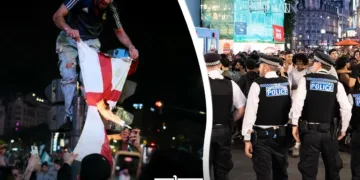 Argentina and England Fans Clash After World Cup Semi-Finals
