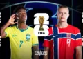 Brazil face Norway today at New York New Jersey Stadium in East Rutherford in the Round of 16 of the 2026 FIFA World Cup