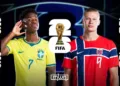 Brazil and Norway have confirmed their starting lineups for their World Cup round-of-16 match at New York New Jersey Stadium.