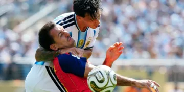 Spain were denied a potential opening goal against Argentina following a controversial refereeing decision during extra time in the 2026 World Cup final.
