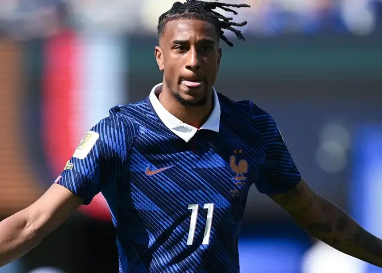The French Football Federation has asked FIFA to cancel the yellow card shown to Michael Olise during France’s World Cup round-of-16 win