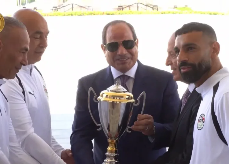 Egypt's national football team received a presidential reception on Friday after making history at the 2026 FIFA World Cup. President Abdel Fattah El-Sisi welcomed the players,