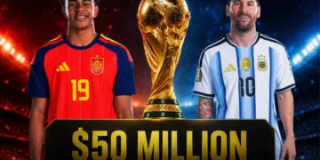 The winners of the 2026 FIFA World Cup will receive $50 million in prize money, the biggest champion's payout in the tournament's history, as FIFA prepares to distribute a record $655 million among the 48 participating nations.