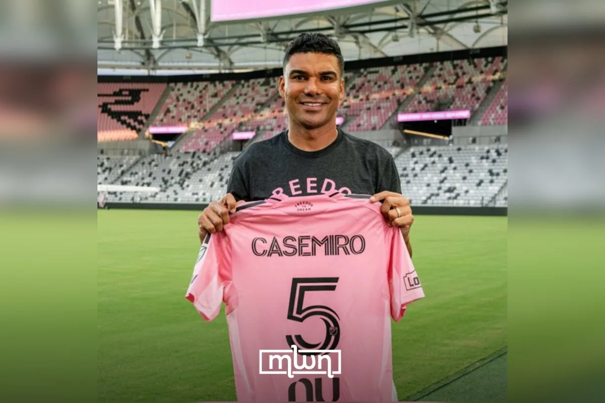 Casemiro joins Messi at Inter Miami