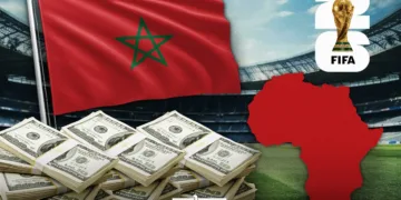 Morocco has become Africa's highest-earning national team across the last two FIFA World Cups after collecting a total of $58 million in prize money from the 2022 and 2026 tournaments.