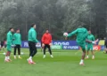 The Atlas Lions had their training session in Boston ahead of Thursday's World Cup quarter-final against France, but Ismael Saibari's continued absence has raised fresh questions over his availability.