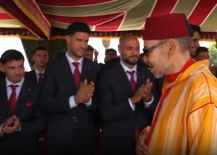 Several members of Morocco's national football team attended this year's Throne Day celebrations as guests, joining King Mohammed VI during one of the Kingdom's most significant national ceremonies.
