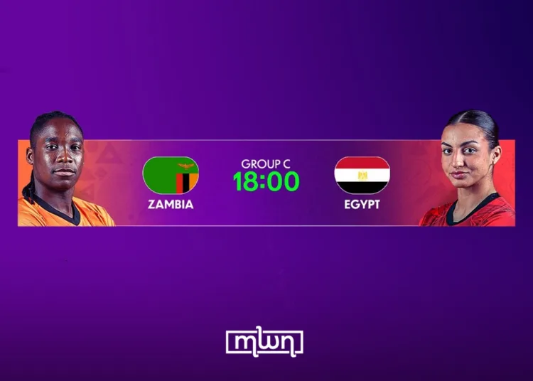 Zambia and Egypt will face each other for the first time at the Women's Africa Cup of Nations (WAFCON) when they meet in their Group C opener on Tuesday, July 28, at the Rabat Olympic Stadium.