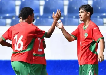 Morocco’s U20 national team secured the bronze medal at the 2026 Mediterranean Games after defeating hosts Italy 4-1 in the third-place playoff in Taranto on Sunday, August 30.