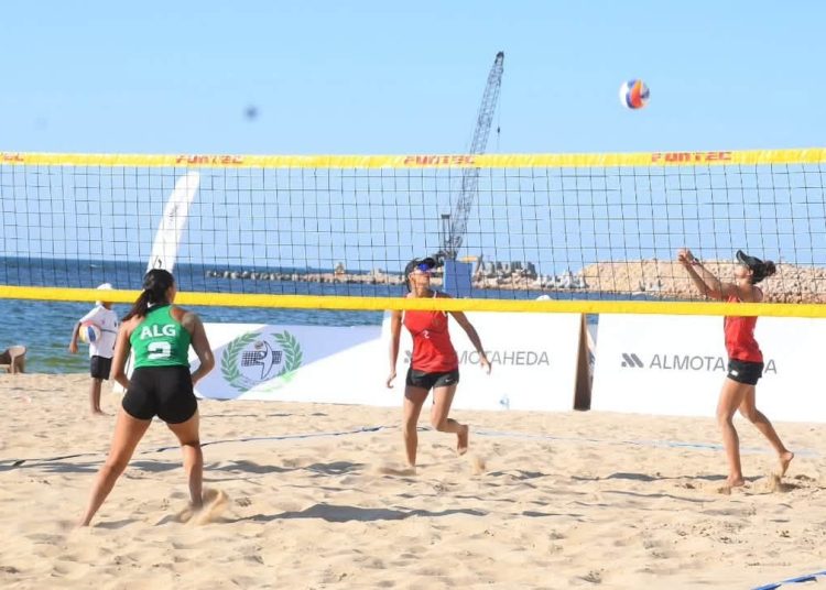Morocco’s women’s beach volleyball team has reached the semifinals of the African Beach Volleyball Championship in Alexandria after defeating Algeria 2-1 on Friday.