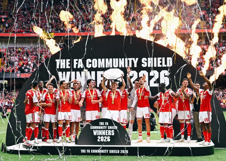 Arsenal Outclass Man City 3-0 to Claim Community Shield