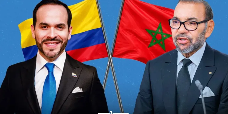 morocco colombia western sahara