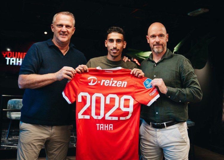 FC Twente Extend Contract of Moroccan Winger Younes Taha Until 2029