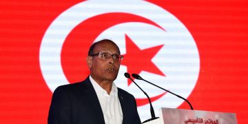 Former Tunisian president Moncef Marzouki.