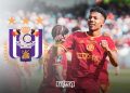 Moroccan striker Tawfik Bentayeb is closing in on a move to Belgian club Anderlecht from Union Touarga, with only a work permit and a medical left to settle, according to Belgian and French media.