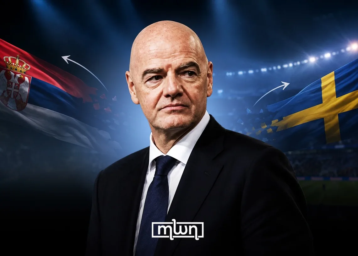 FIFA President Gianni Infantino has lost the support of the Serbian and Swedish football associations ahead of the 2027 FIFA presidential election, adding to the growing pressure over his bid for a fourth term.