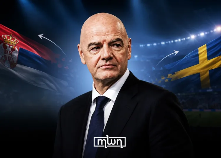 FIFA President Gianni Infantino has lost the support of the Serbian and Swedish football associations ahead of the 2027 FIFA presidential election, adding to the growing pressure over his bid for a fourth term.