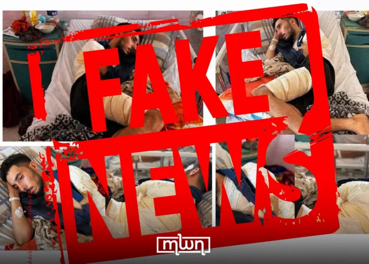 Morocco-Bashing Figures Falsely Link Photo of Wounded Palestinian to Ceuta Crisis