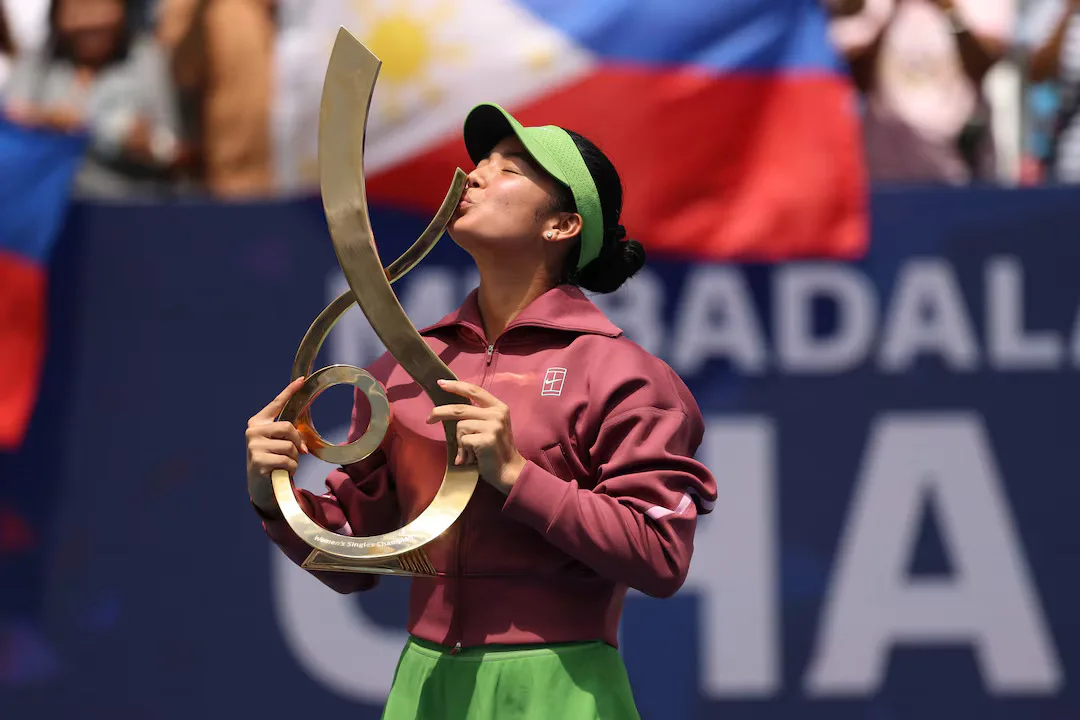 Alexandra Eala won the Washington Open on Monday, beating top seed Jessica Pegula to become the first player from the Philippines to claim a singles title on the Women's Tennis Association (WTA) Tour.